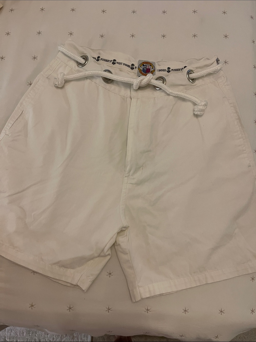 White women’s Rope-Waist Shorts
